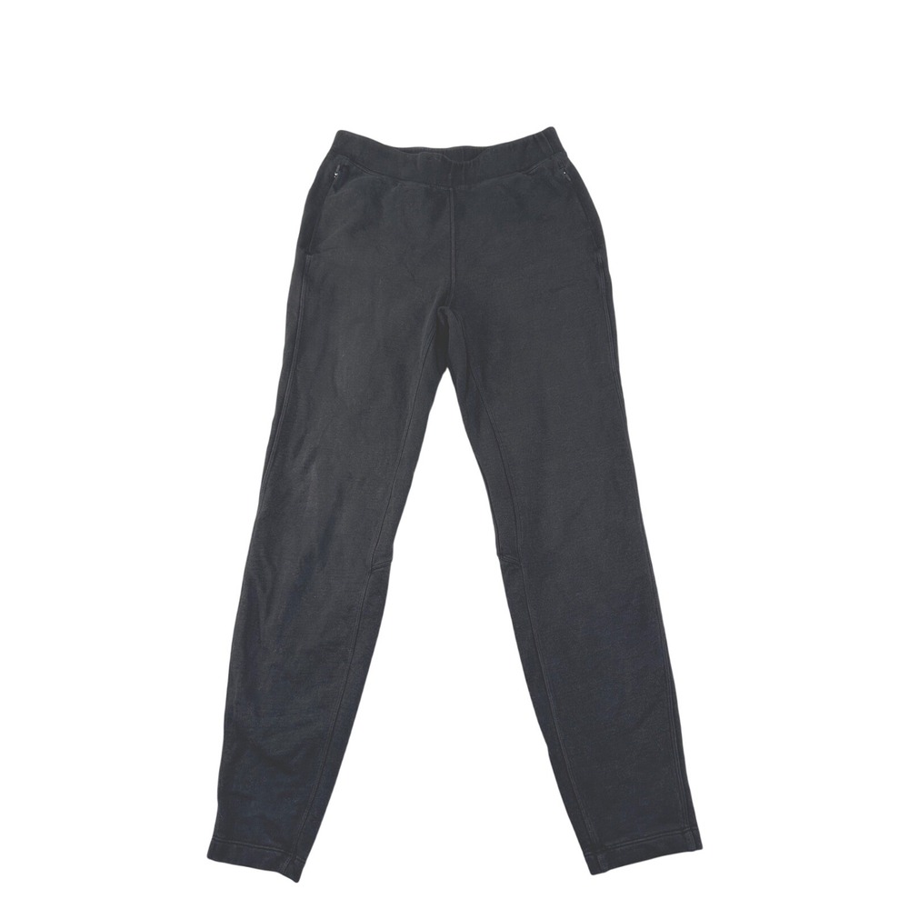 Lululemon Scuba High-Rise Jogger Black Fleece Sweatpants Size 6 LW5CZ5S‎